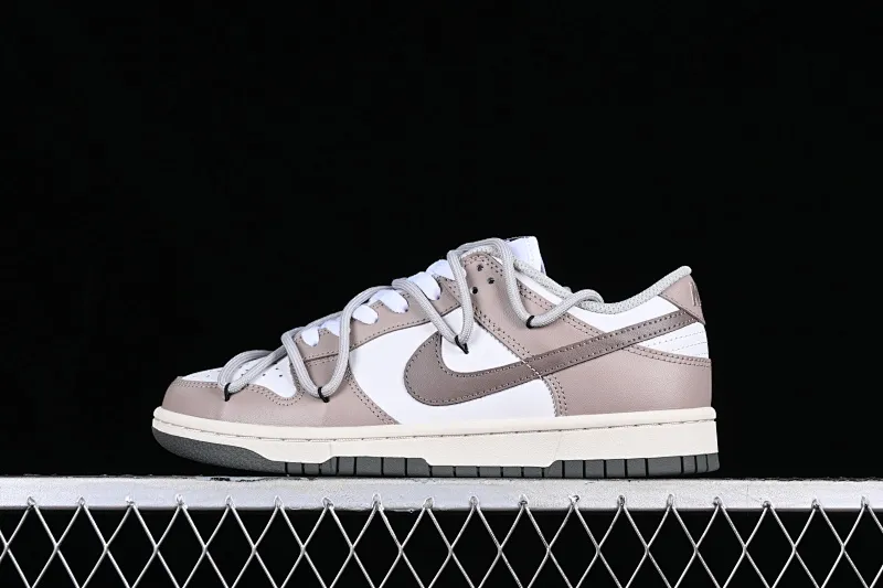 All categories Nk SB Dunk series Nk SB Dunk Low low-top sneakers Nk Dunk Low Retro customized version of deconstructed strappy low-top casual sneakers DD1503-117